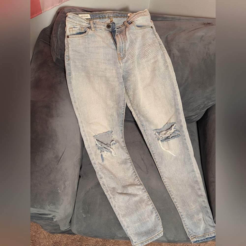 Outland womens high waisted denim size 25